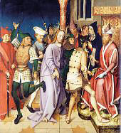 Christ before Pontius Pilate 1501 By Hans Holbein