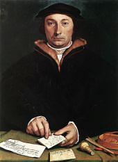 Dirk Tybis By Hans Holbein