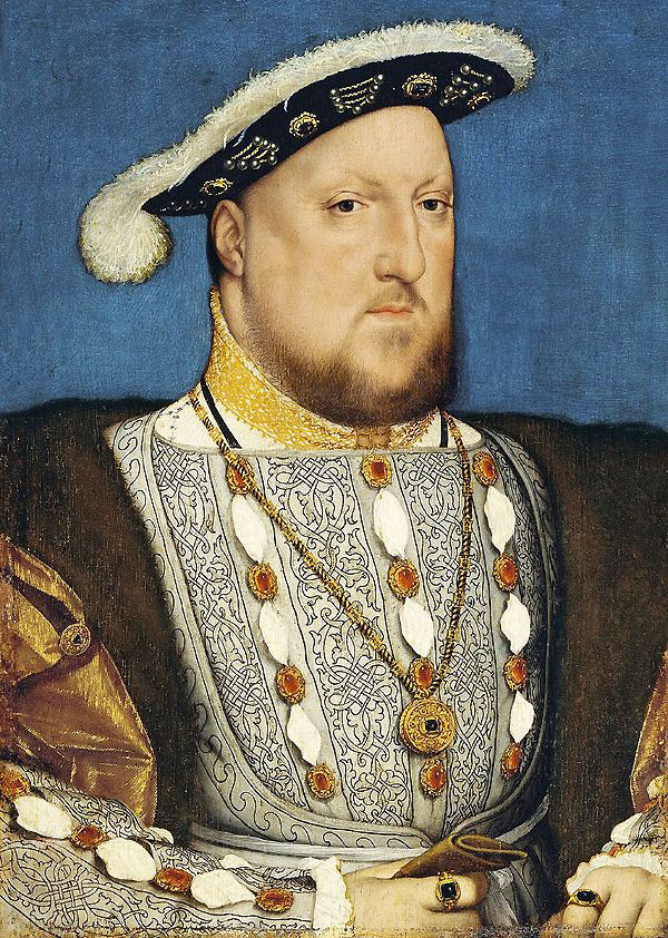 Henry VIII 1536 by Hans Holbein | Oil Painting Reproduction