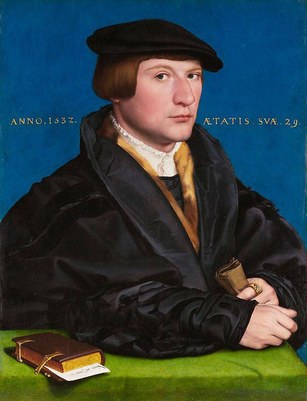 Hermann von Wedigh III 1532 by Hans Holbein | Oil Painting Reproduction
