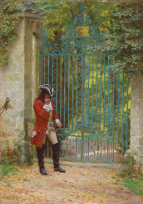 The Appointed Time By Edmund Leighton