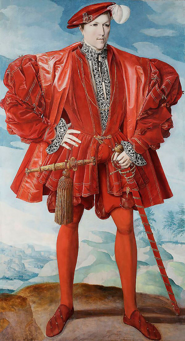 Portrait of a Man in Red by Hans Holbein | Oil Painting Reproduction
