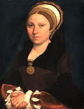 Portrait of an English Lady By Hans Holbein