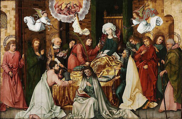 The Death of the Virgin by Hans Holbein | Oil Painting Reproduction