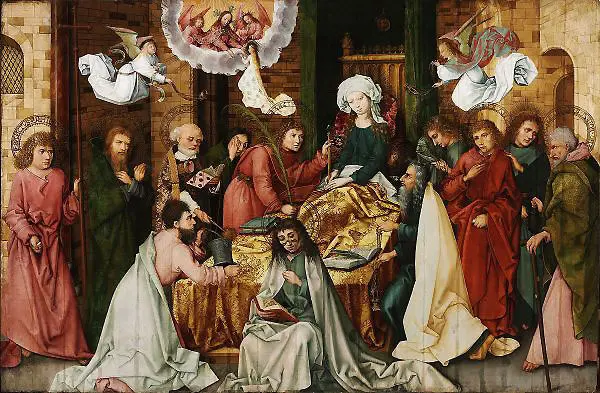 The Death of the Virgin By Hans Holbein