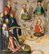 Tree of Jesse By Hans Holbein