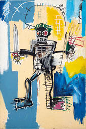Warrior 1982 By Jean Michel Basquiat