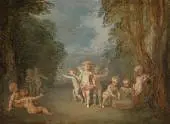 Cupid's Realm By Jean Antoine Watteau