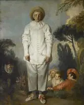 Pierrot By Jean Antoine Watteau