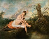 The Bath of Diana By Jean Antoine Watteau