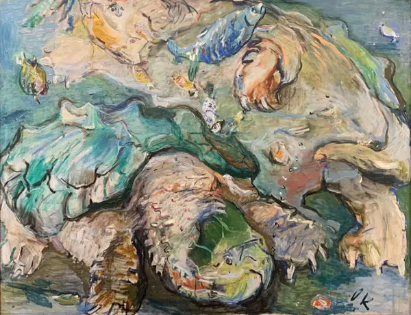 Riesenschildkroten By Oskar Kokoschka