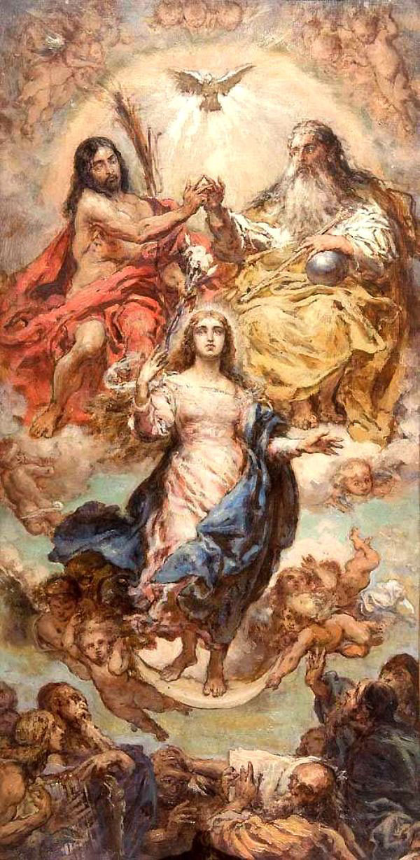 Assumption of the Blessed Virgin Mary | Oil Painting Reproduction