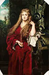 Castellan's Daughter 1934 By Jan Matejko