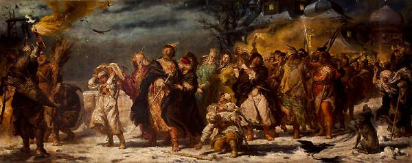 Ivan the Terrible 1875 by Jan Matejko | Oil Painting Reproduction
