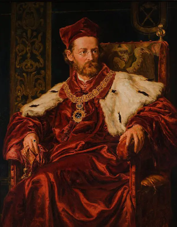 Jozef Szujski 1888 By Jan Matejko