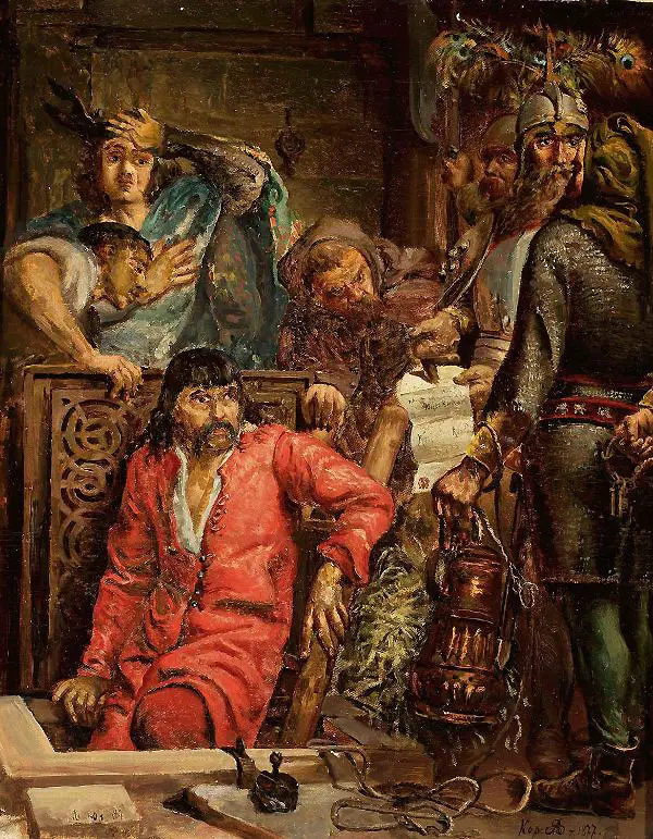 Macko Borkowic 1877 By Jan Matejko