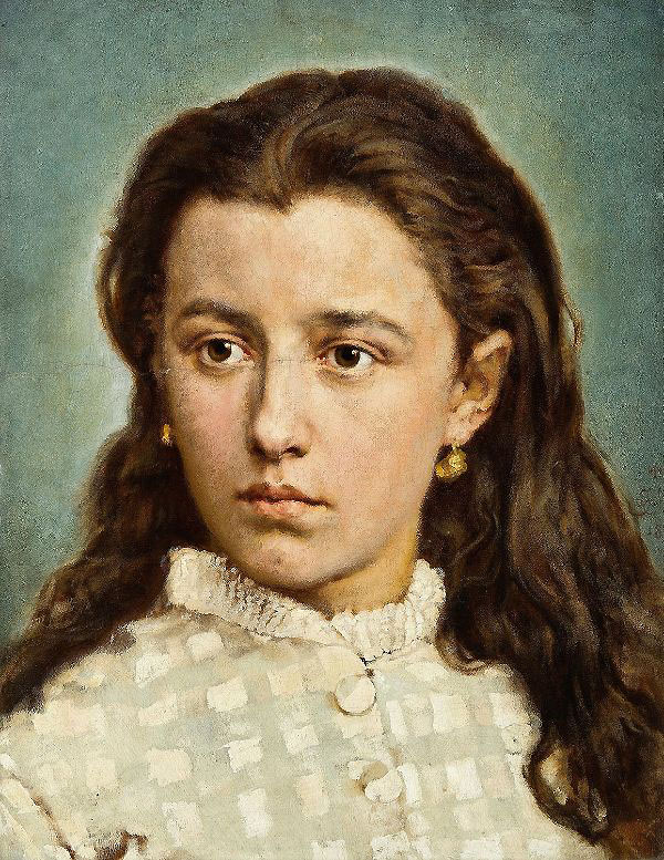 Maria Levittoux 1872 by Jan Matejko | Oil Painting Reproduction