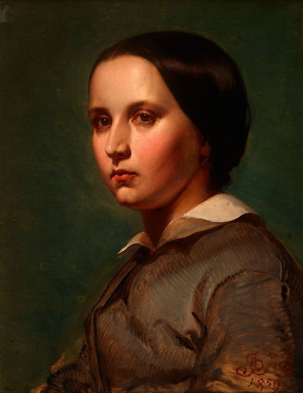 Maria Matejko 1859 by Jan Matejko | Oil Painting Reproduction