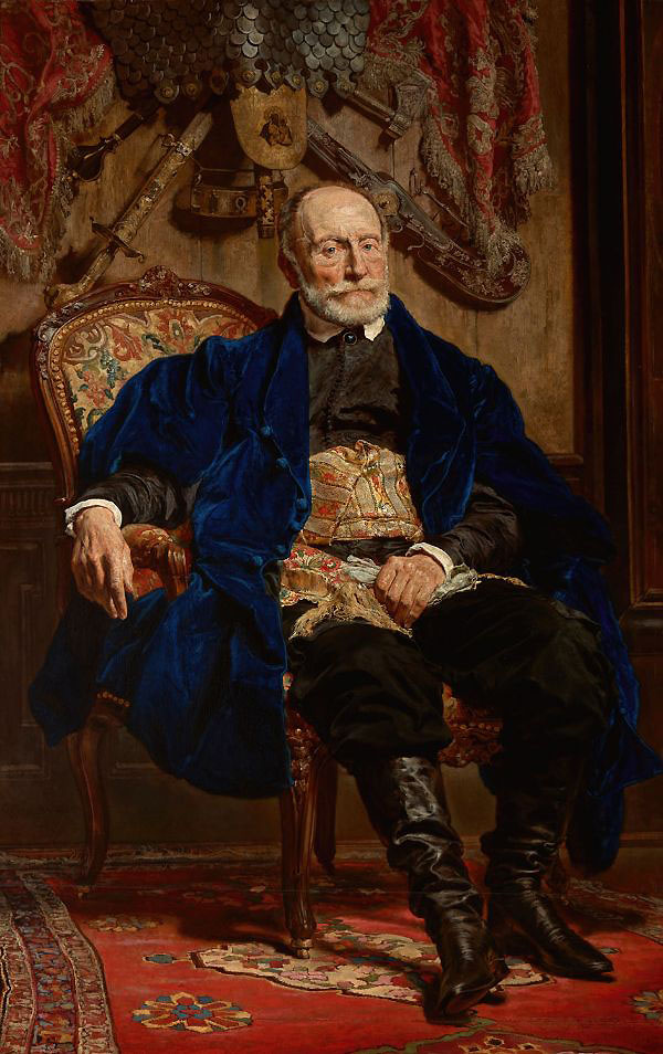 Piotr Moszynski 1874 by Jan Matejko | Oil Painting Reproduction