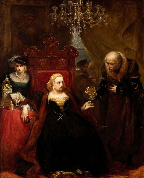Poisoning of Queen Bona 1859 by Jan Matejko | Oil Painting Reproduction