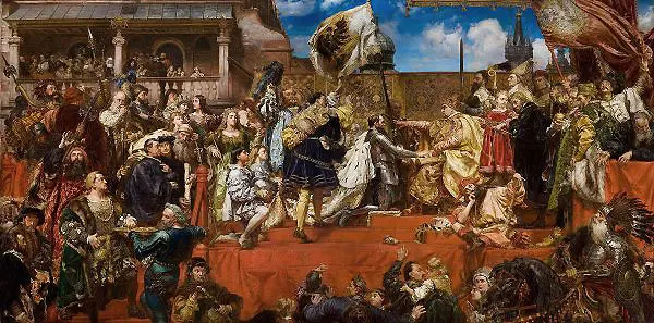 Prussian Homage 1882 By Jan Matejko