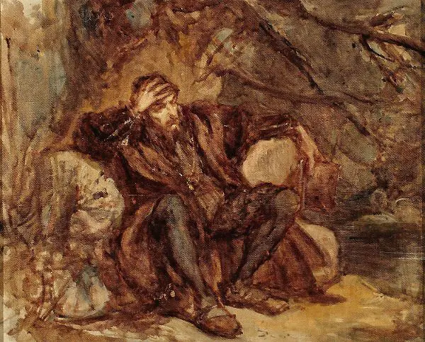 Sigismund Augustus in the Vilnius Garden By Jan Matejko