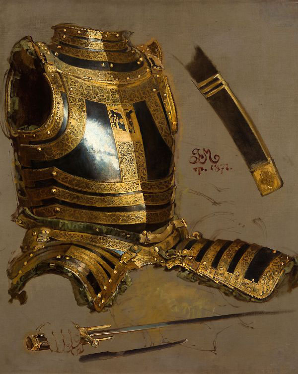 stephen-bathory-s-armour-by-jan-matejko-oil-painting-reproduction
