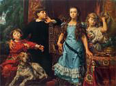 The Artist's Four Children 1879 By Jan Matejko