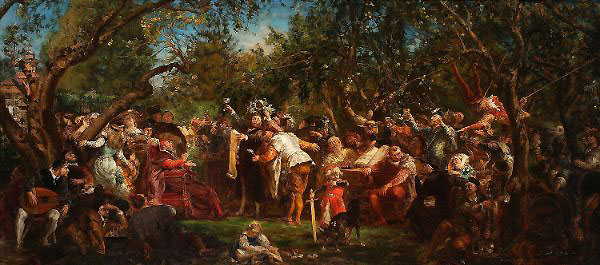 The Babin Republic 1881 by Jan Matejko | Oil Painting Reproduction