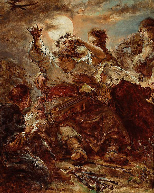 The Painting Wernyhora 1875 by Jan Matejko | Oil Painting Reproduction