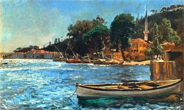 View of Bebek near Constantinople 1872 By Jan Matejko