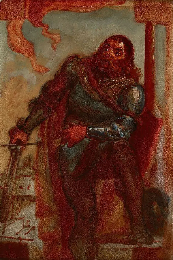 Waclaw Wilczek during the Defence By Jan Matejko