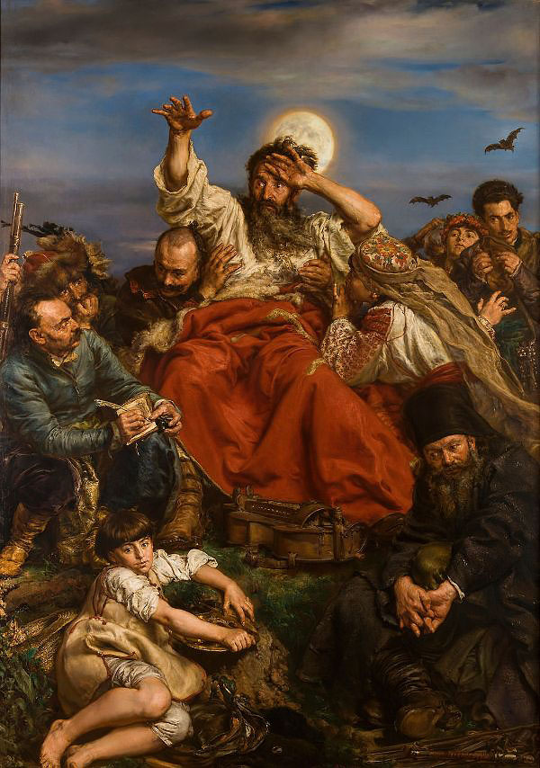 Wernyhora 1884 by Jan Matejko | Oil Painting Reproduction