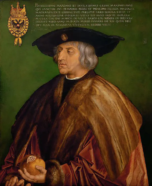 Maximilian I By Albrecht Durer