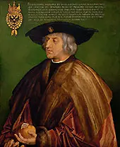 Maximilian I By Albrecht Durer