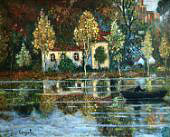 Reflections 1910 By Eugene Chigot