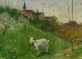 Springtime 1905 By Eugene Chigot