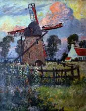 The Mill By Eugene Chigot