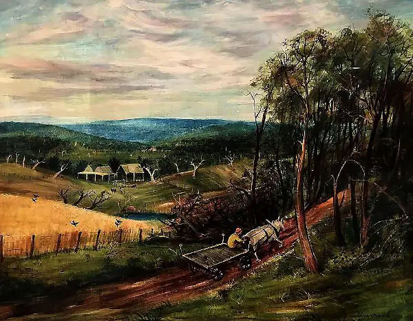 A Beckett Rd Harkaway 1949 By Arthur Merric Boyd