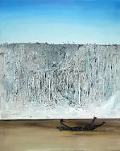 Aeroplane Riverbank and Carcass 1979 By Arthur Merric Boyd