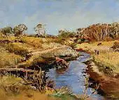Berwick Landscape 1946 By Arthur Merric Boyd