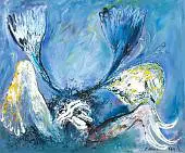 Blue Nebuchadnezzar c1970 By Arthur Merric Boyd