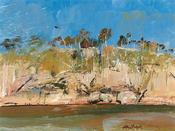 Blue Sky Shoalhaven by Arthur Merric Boyd | Oil Painting Reproduction