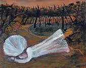 Bride Dreaming by a Pool c1961 By Arthur Merric Boyd