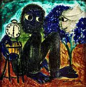 Bridegroom and Bride 1957 By Arthur Merric Boyd