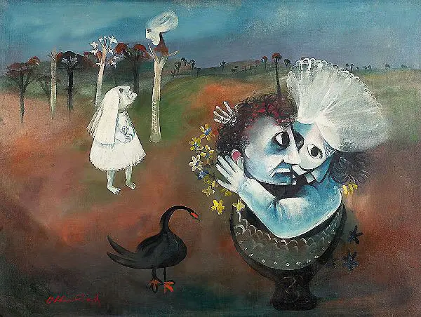 Bride in a Cup 1959 By Arthur Merric Boyd