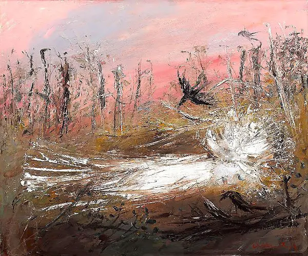 Bride in Landscape 1961 By Arthur Merric Boyd