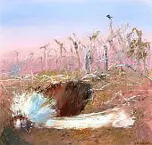 Bride in Landscape c1967 By Arthur Merric Boyd