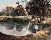 Eltham Dam 1959 By Arthur Merric Boyd