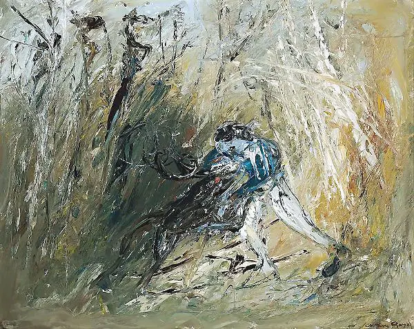 Figure Wrestling with Ram By Arthur Merric Boyd